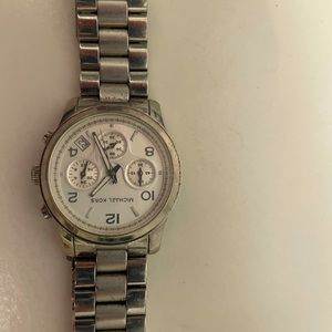 Women's Chronograph Mini Bradshaw Stainless Steel Bracelet Watch 36mm